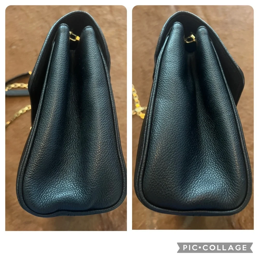 Louis Vuitton Empreinte leather black St. Germain MM shoulder crossbody dust bag - Picture 11 of 17